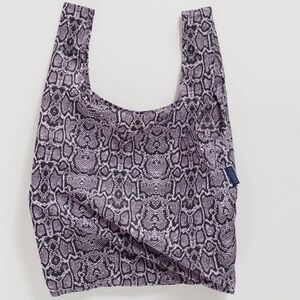 Standard Baggu Snakeskin Tote